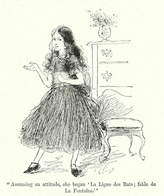 Illustration för Jane Eyre av Charlotte Bronte (litho) av Edmund Henry Garrett