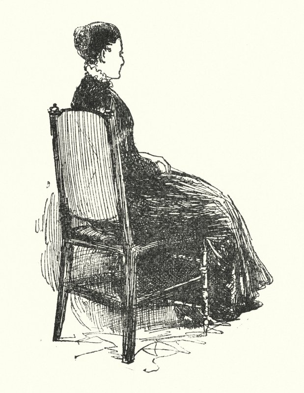 Illustration för Jane Eyre av Charlotte Bronte (litho) av Edmund Henry Garrett