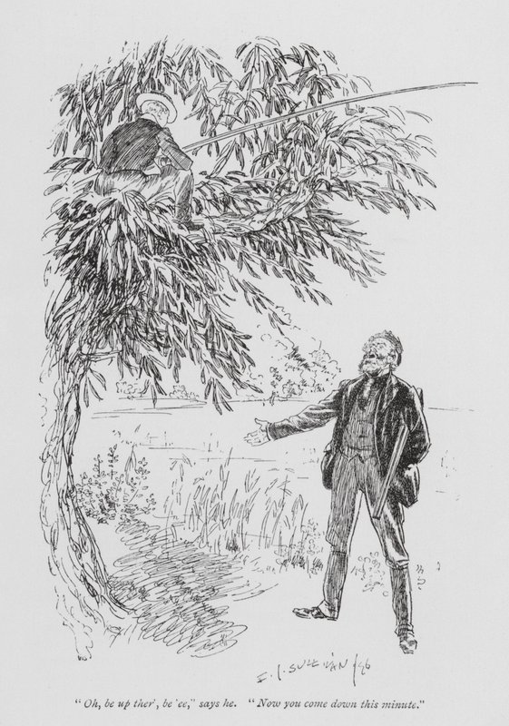 Illustration till Tom Brown