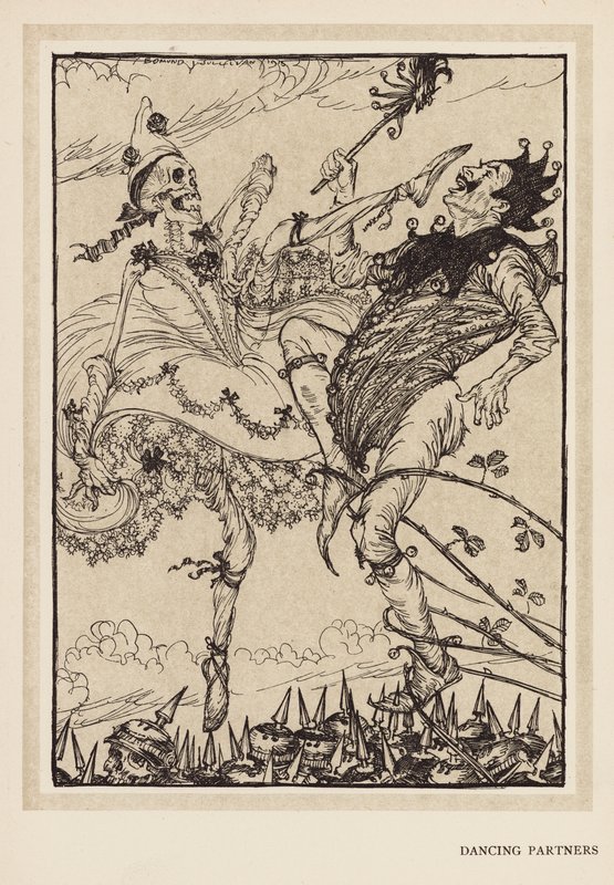 Kejsarens krans: Dansande partners (litografi) av Edmund Joseph (after) Sullivan