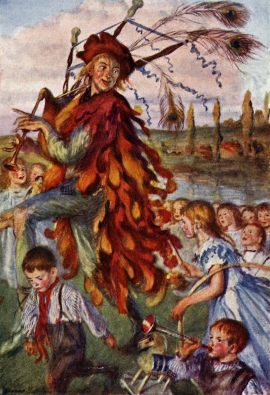 Robert Browning: Pied Piper of Hamelin av Edmund Joseph Sullivan