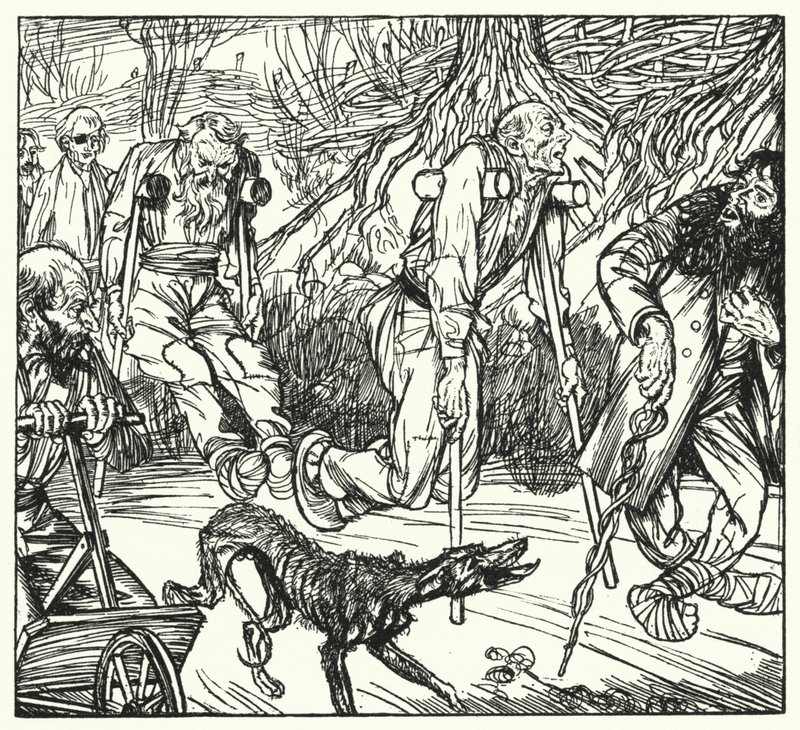 Illustration för Sarator Resorts av Edmund Joseph after Sullivan
