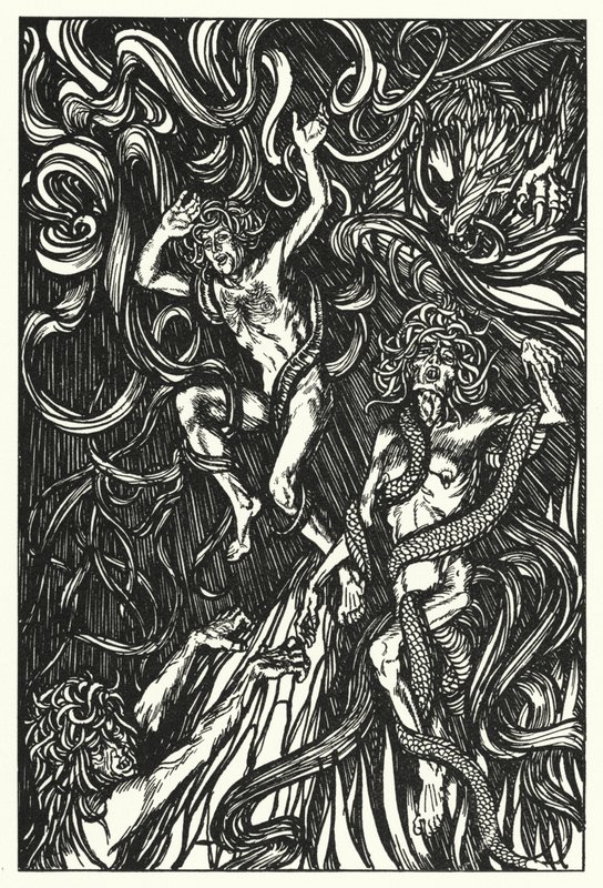 Illustration för Sarator Resorts av Edmund Joseph after Sullivan