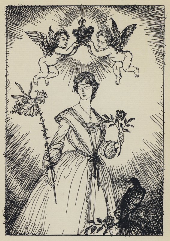 Illustration för Tennysons Maud av Edmund Joseph after Sullivan
