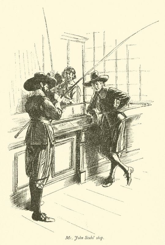 Mr John Stubss butik av Edmund Joseph after Sullivan
