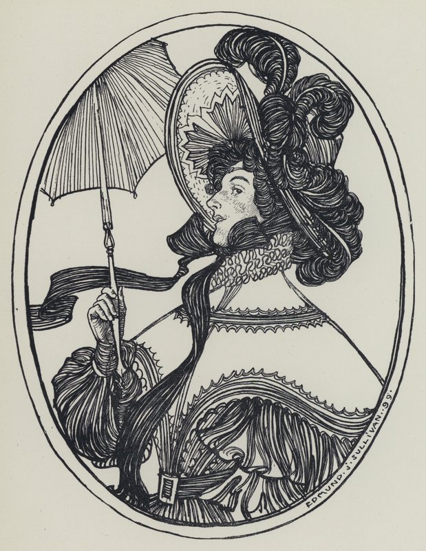 Tennyson, Illustration för A Dream of Fair Women and Other Poems av Edmund Joseph after Sullivan