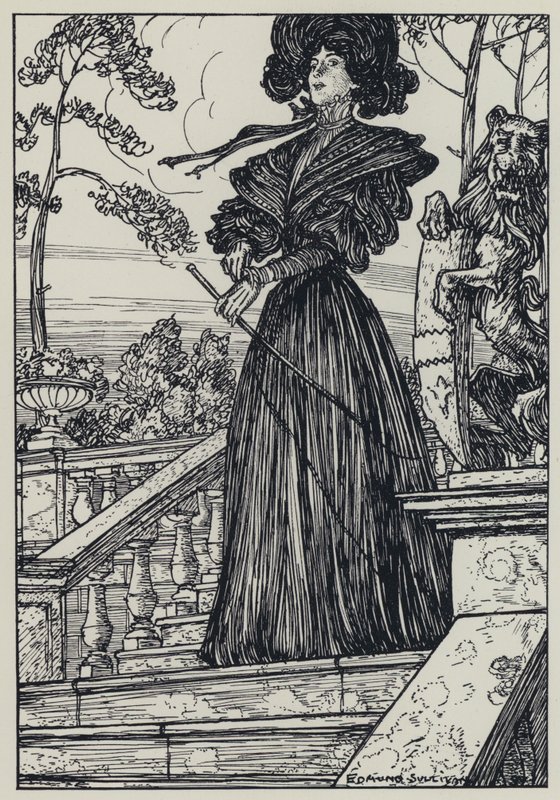 Tennyson, Illustration för A Dream of Fair Women and Other Poems av Edmund Joseph after Sullivan