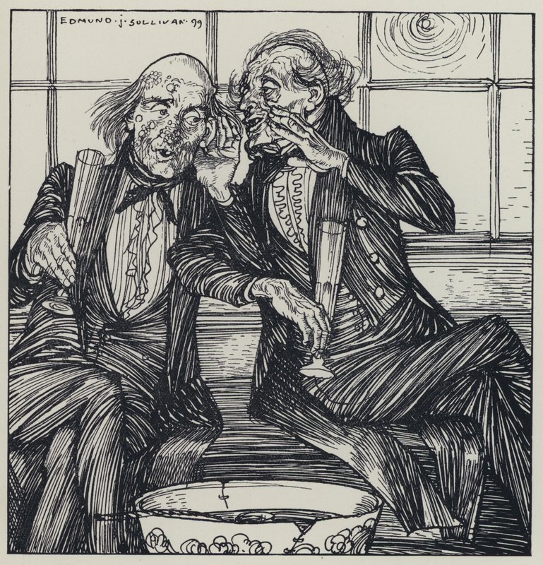 Tennyson, Illustration för A Dream of Fair Women and Other Poems av Edmund Joseph after Sullivan