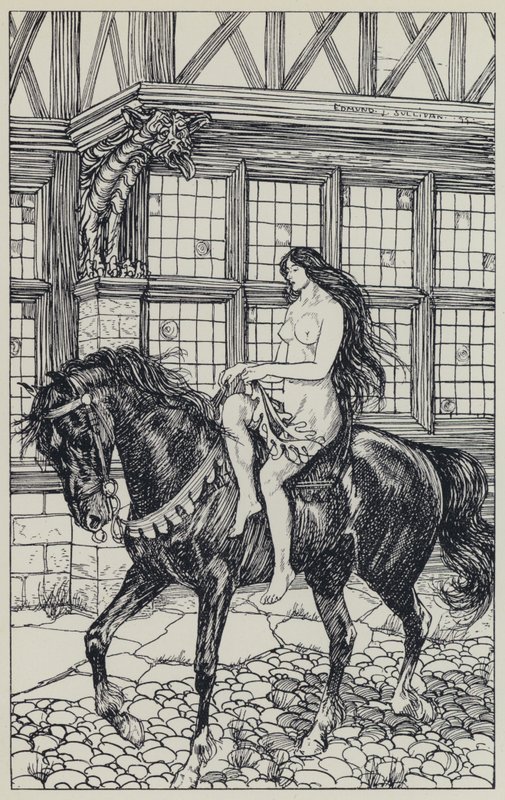 Tennyson, Illustration för A Dream of Fair Women and Other Poems av Edmund Joseph after Sullivan
