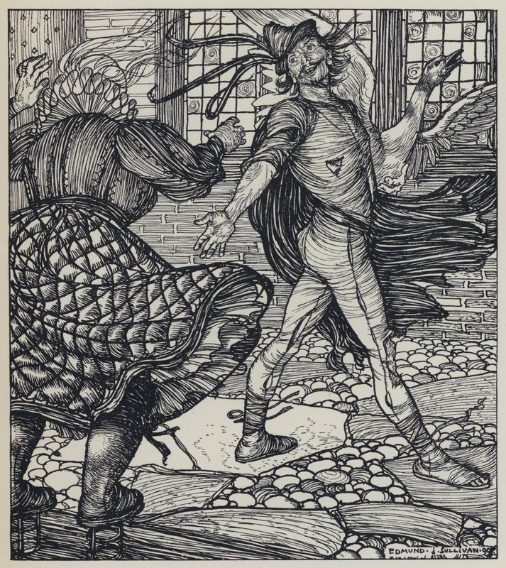 Tennyson, Illustration för A Dream of Fair Women and Other Poems av Edmund Joseph after Sullivan