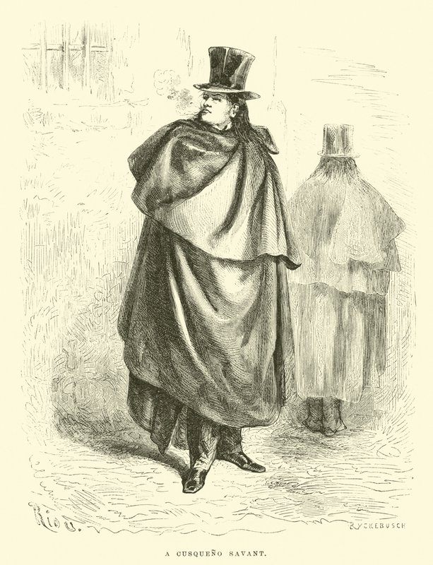 Cusqueno-savantingen av Edouard Riou