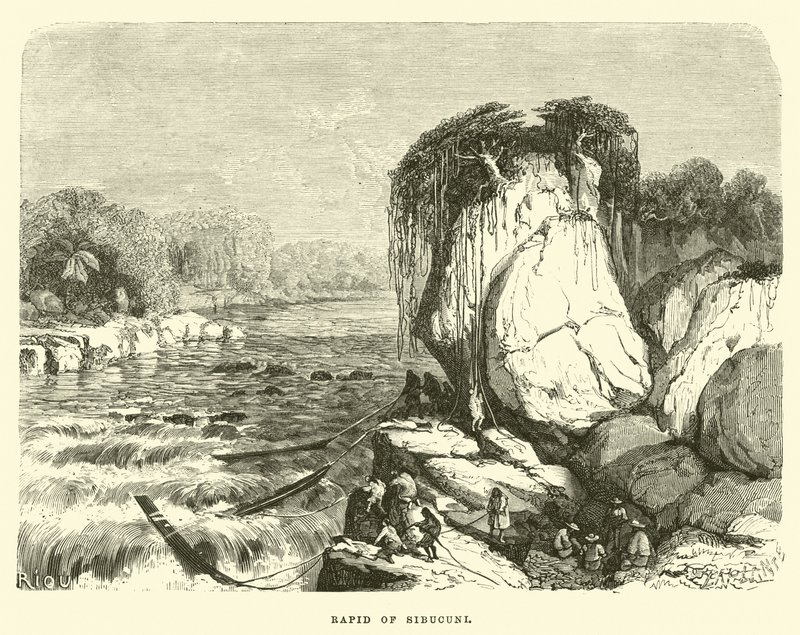 Fors av Sibucuni av Edouard Riou