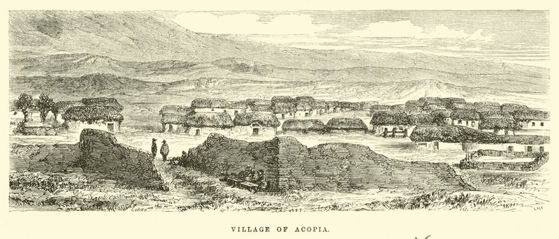 Byn Acopia av Edouard Riou