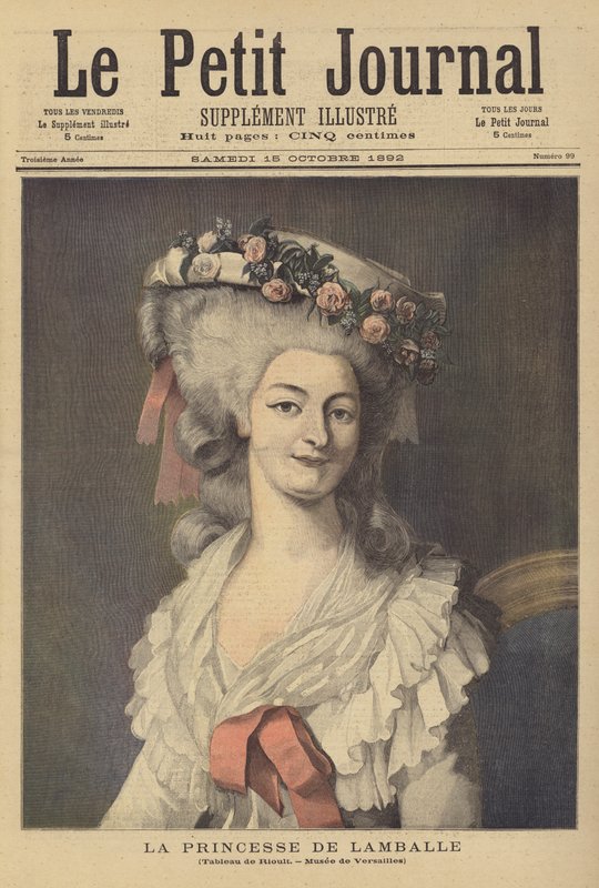 Prinsessan av Lamballe av Edouard Riou
