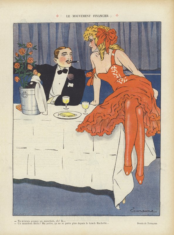 Illustration för Le Rire av Edouard Touraine
