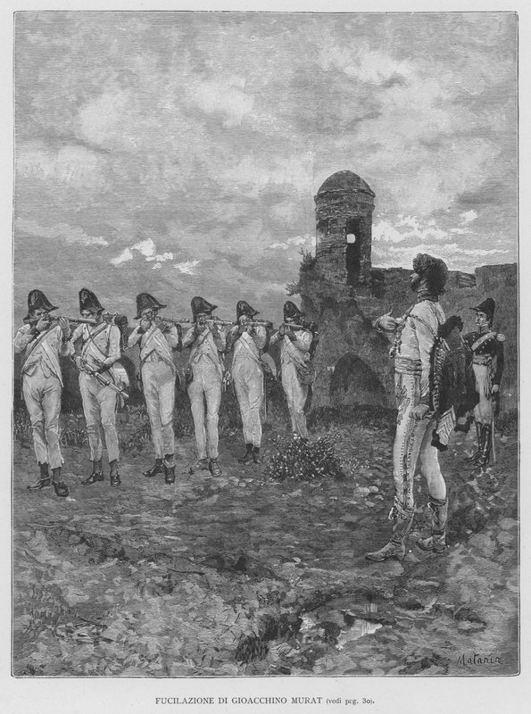 Fotografering av Joachim Murat (gravyr) av Edouardo Matania