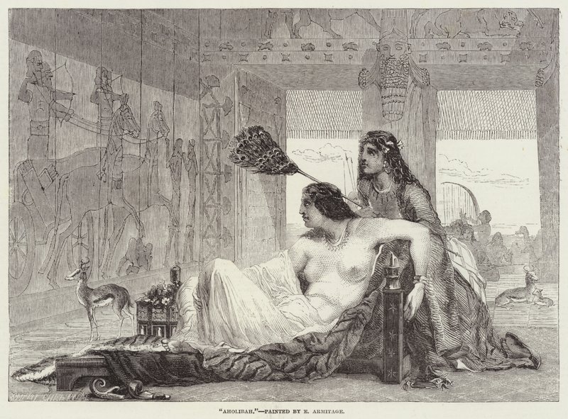 Aholibah av Edward A. Armitage