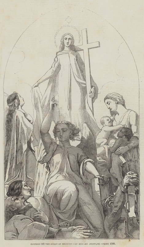 Tecknad film, Religionens ande av Edward A. Armitage
