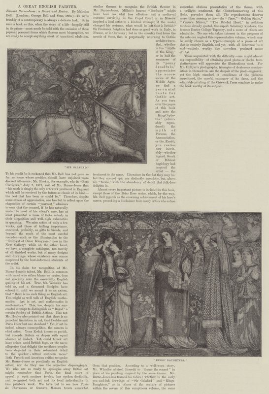 Mr Burne-Jones, ARA, på New Gallery av Edward Burne Jones