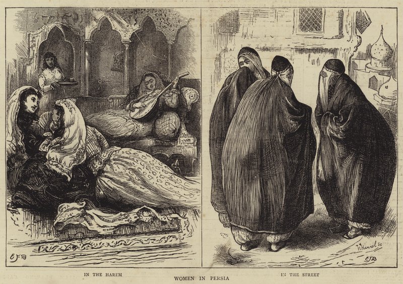 Kvinnor i Persien av Edward Frederick Brewtnall