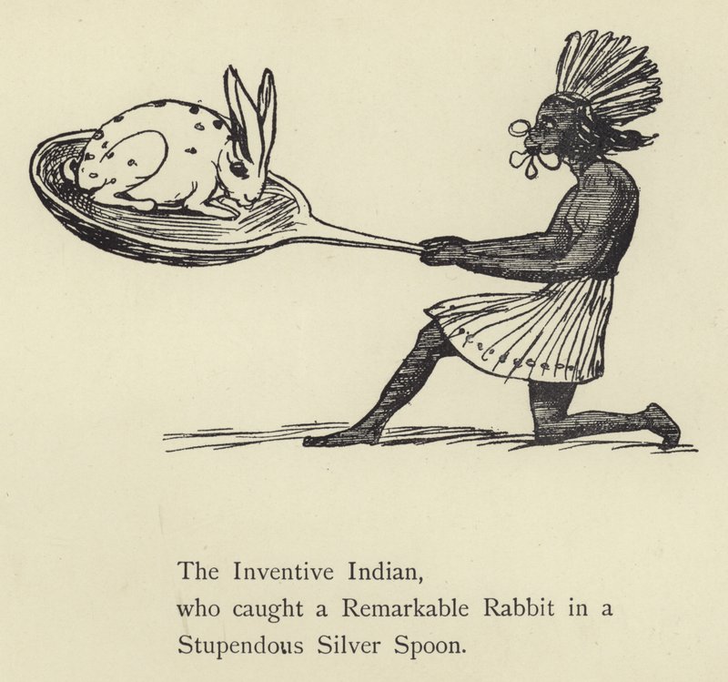 Den uppfinningsrike indianen av Edward Lear