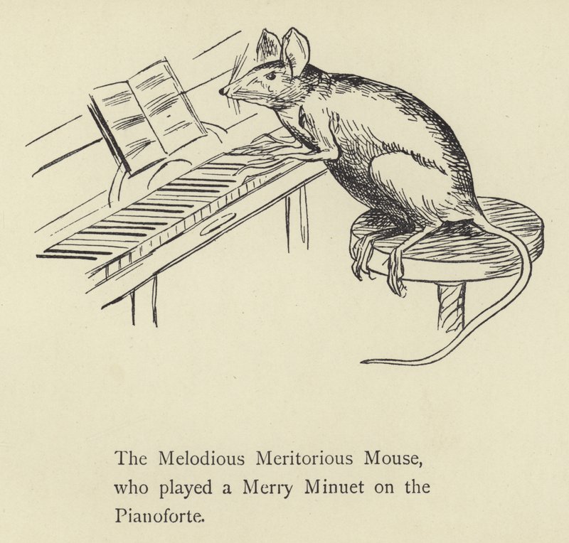The Melodious Meritorious Mouse av Edward Lear