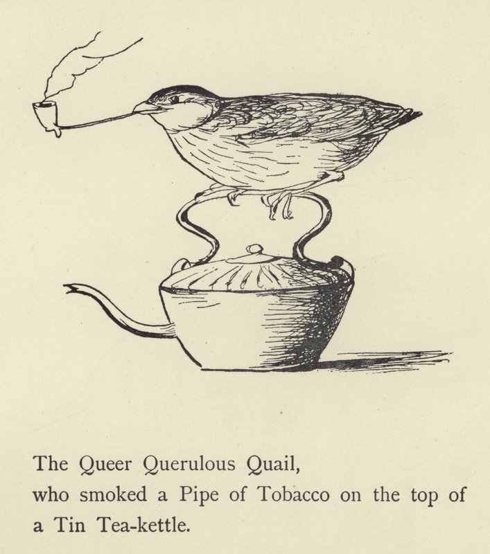 Den Queer Querulous Vakteln av Edward Lear