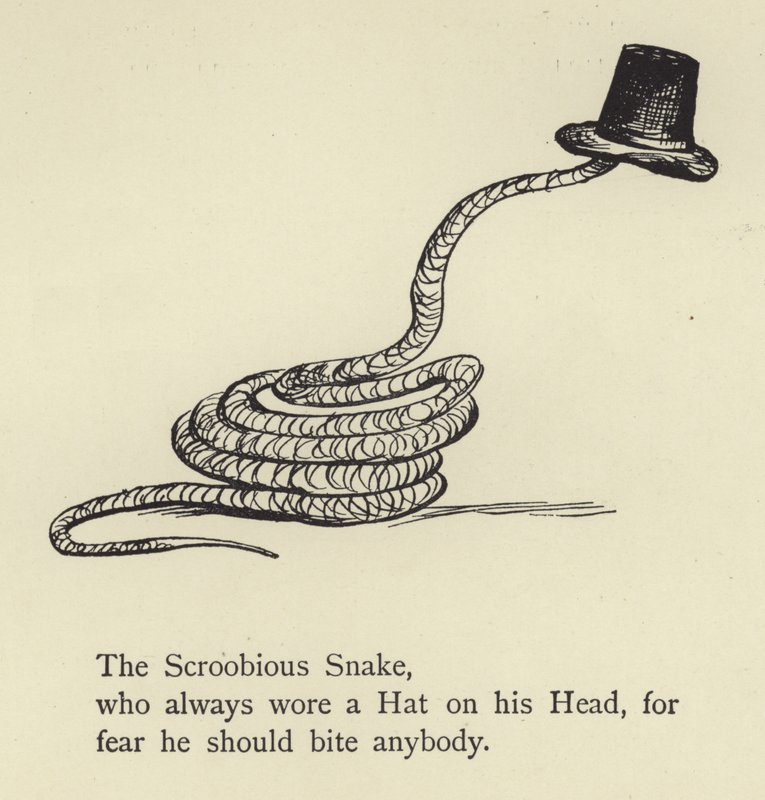 The Scroobious Snake av Edward Lear