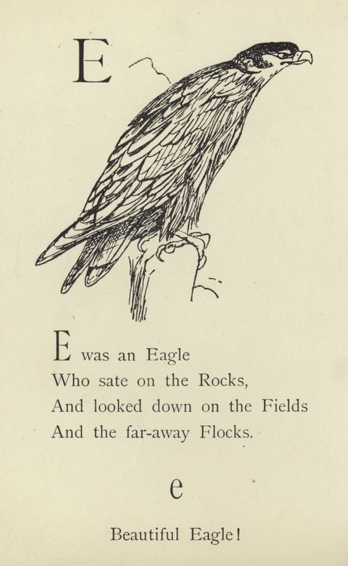 Bokstaven E av Edward Lear