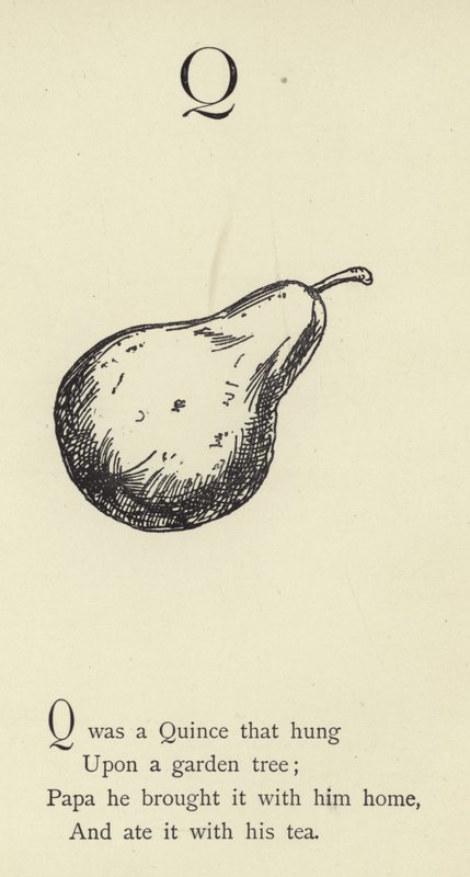 Bokstaven Q av Edward Lear