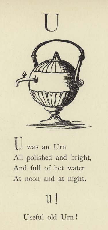 Bokstaven U av Edward Lear