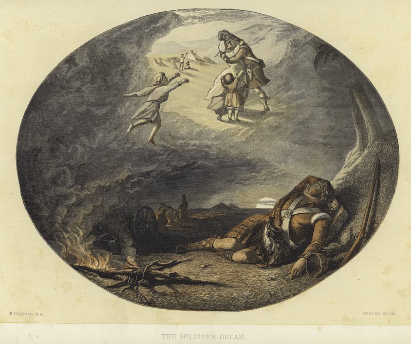 Soldatens dröm av Edward Angelo Goodall