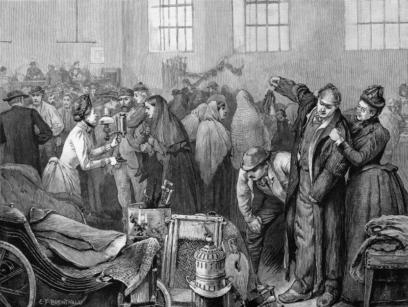 En virrvarrförsäljning av Edward Frederick Brewtnall