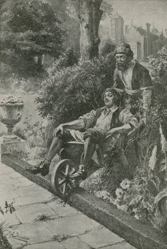 Peter den store tar en liten åktur (litografi) av Edward Frederick Skinner