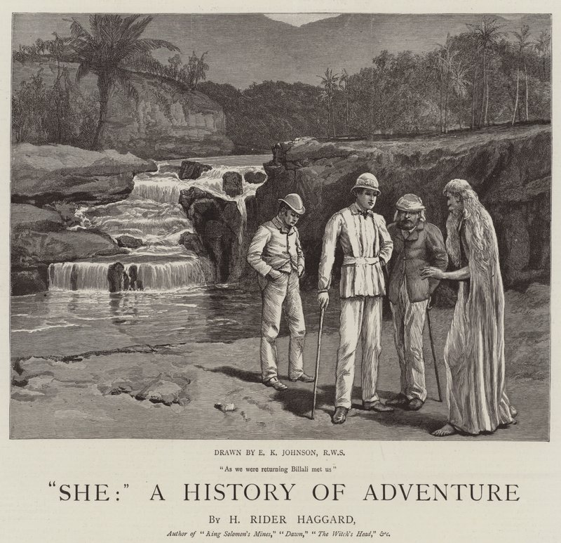 Hon, en äventyrshistoria av Edward Killingworth Johnson