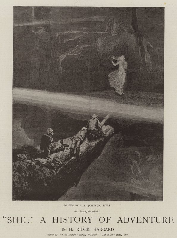 Hon, en äventyrshistoria av Edward Killingworth Johnson