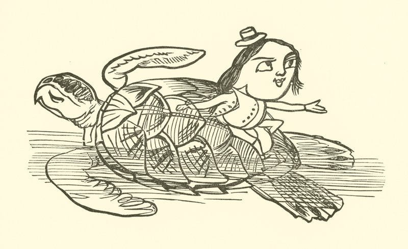 Uppvaktningen av Yonghy-Bongy-Bo (gravyr) av Edward Lear