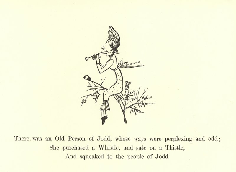 Det fanns en gammal person från Jodd, vars sätt var förbryllande och udda av Edward Lear