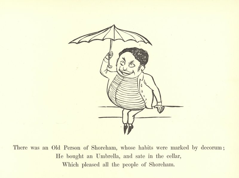 Det fanns en gammal person i Shoreham, vars vanor var präglade av dekorum av Edward Lear