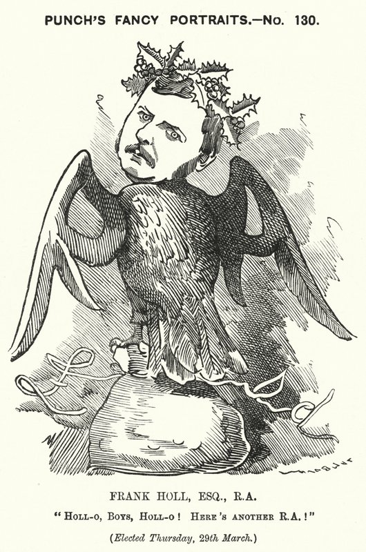 Punch tecknad: (gravyr) av Edward Linley (after) Sambourne