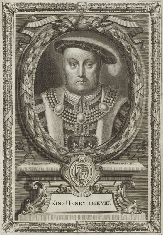kung Henrik VIII av England av Edward Lutterell