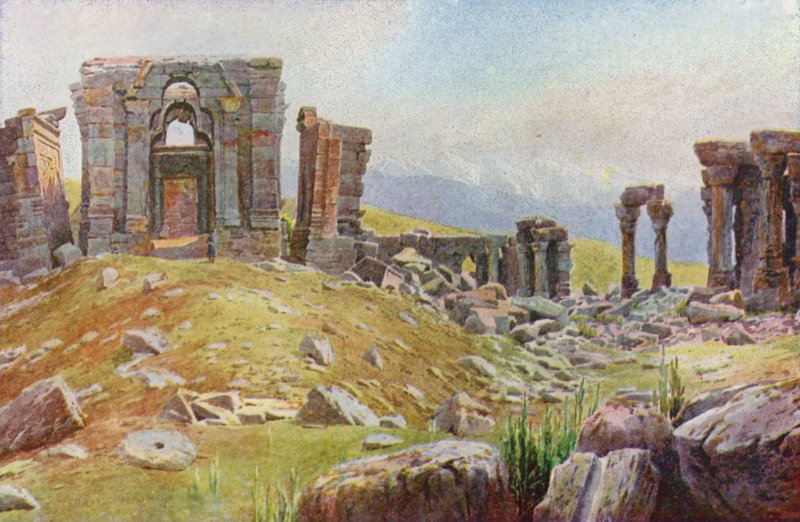 Martands ruiner av Edward Mary Joseph Molyneux