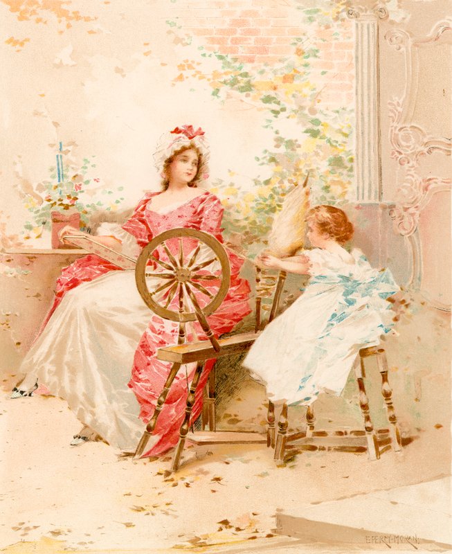 Att lära sig spinna av Edward Percy Moran