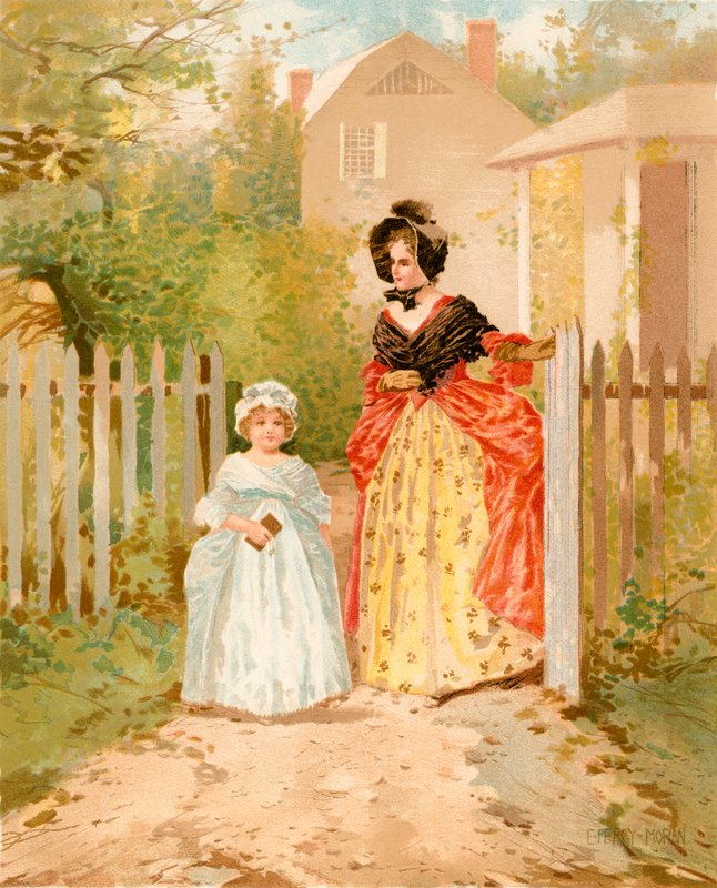 Söndag morgon för hundra år sedan av Edward Percy Moran