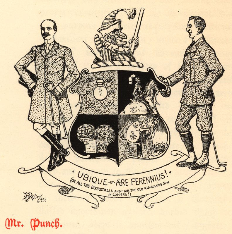 Mr Punch (gravyr) av Edward Tennyson Reed