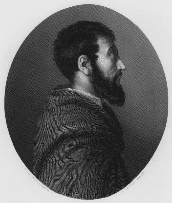 Munken, från bilden i Vernon Gallery (gravyr) av Edward Villiers Rippingille