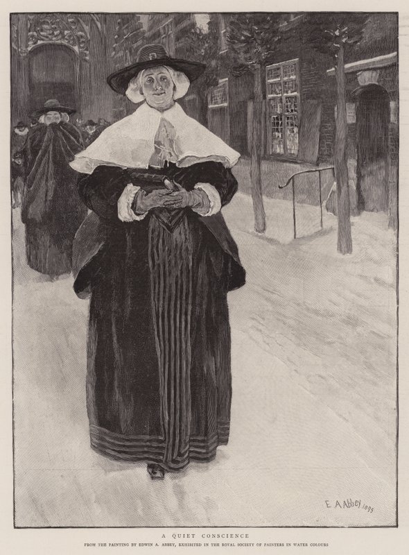 Ett tyst samvete av Edwin Austin Abbey