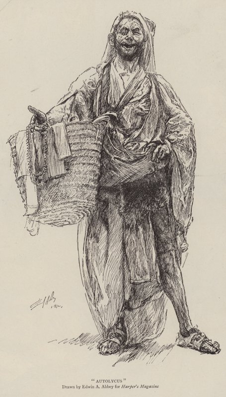 Autolycus av Edwin Austin Abbey