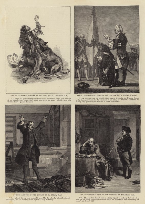 Sir Walter Scott Hundraårsjubileum av Edwin Landseer