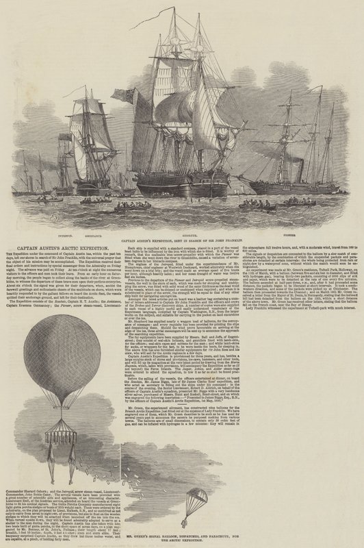 Kapten Austins arktiska expedition av Edwin Weedon